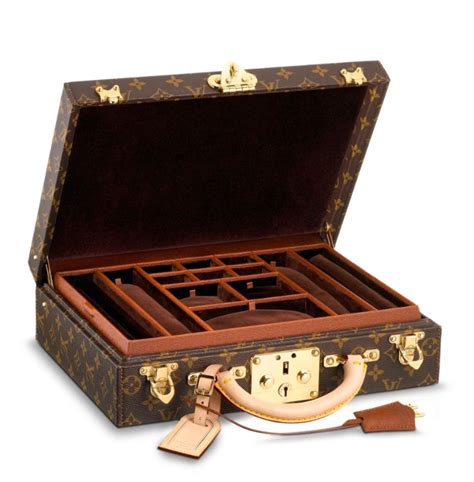 louis vuitton vintage jewelry box|vintage louis vuitton jewelry case.